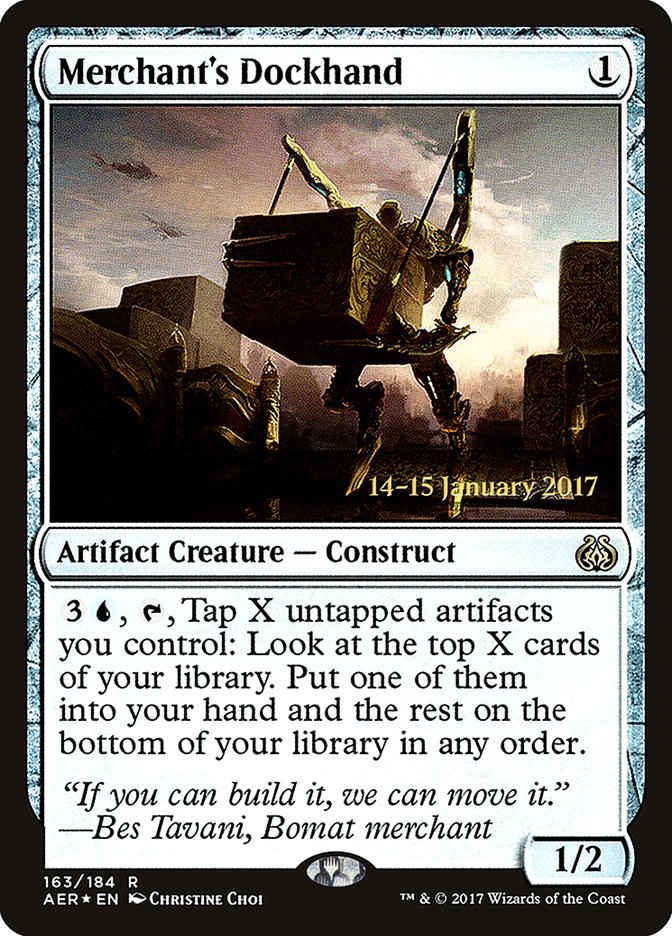 Merchant's Dockhand [Aether Revolt Prerelease Promos] | Gate City Games LLC