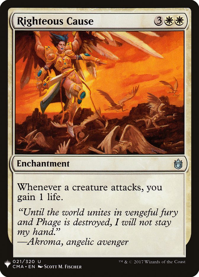 Righteous Cause [Mystery Booster] | Gate City Games LLC