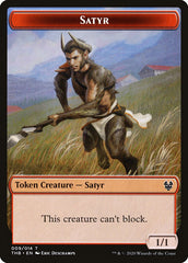 Elemental // Satyr Double-Sided Token [Theros Beyond Death Tokens] | Gate City Games LLC