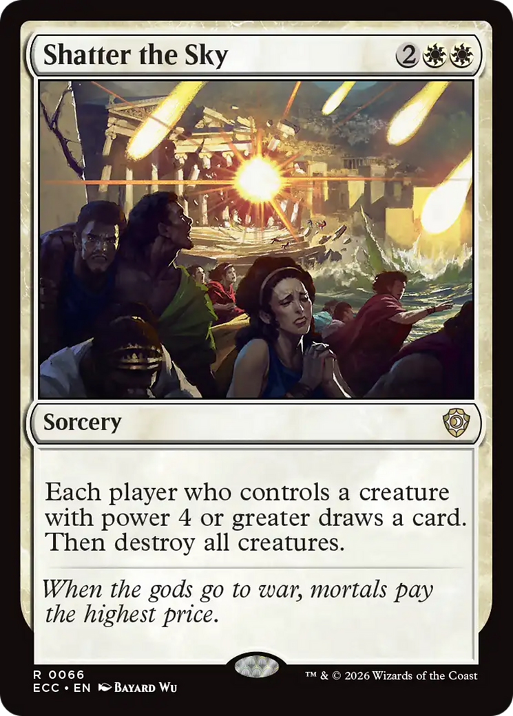 Shatter the Sky [Lorwyn Eclipsed Commander] | Gate City Games LLC