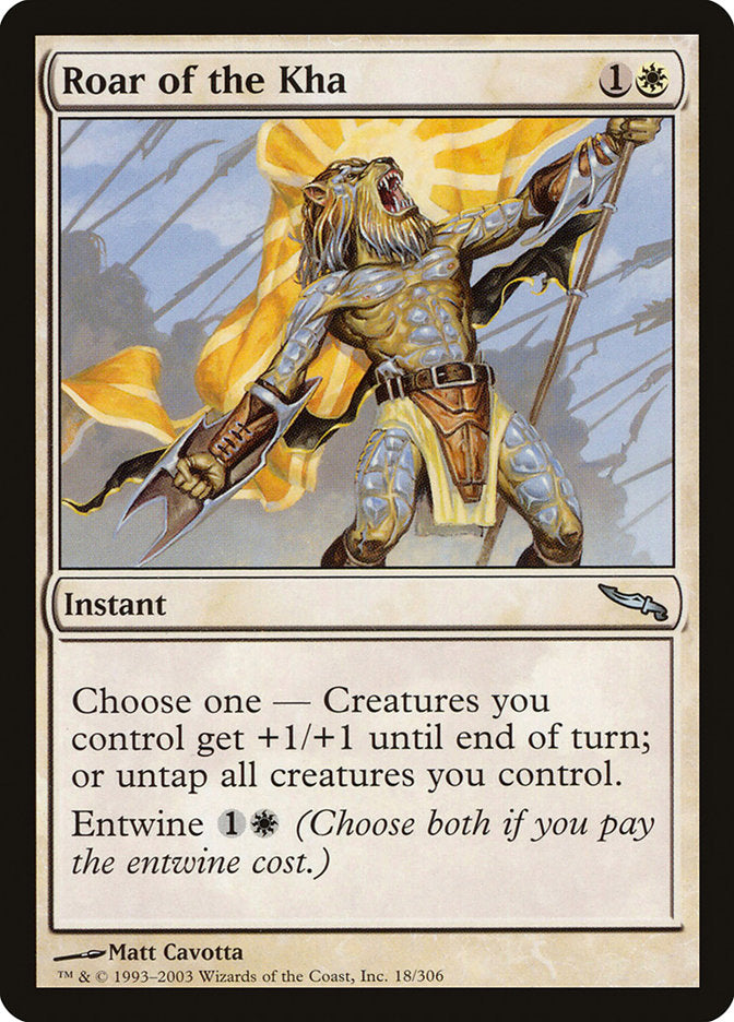 Roar of the Kha [Mirrodin] | Gate City Games LLC
