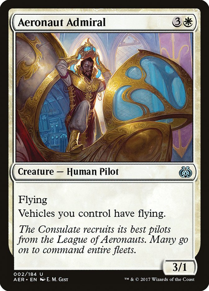 Aeronaut Admiral [Aether Revolt] | Gate City Games LLC
