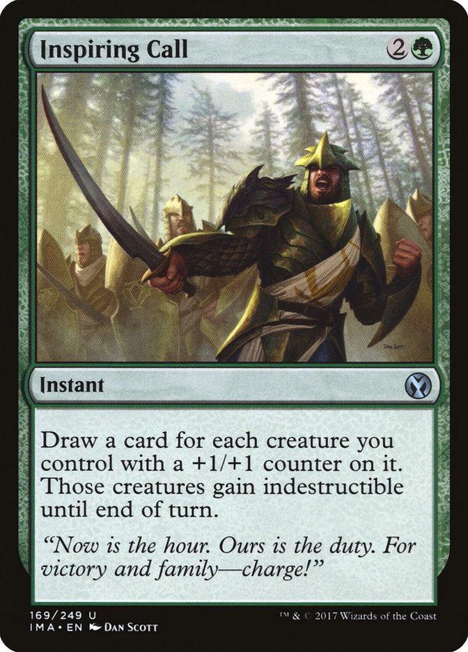 Inspiring Call [Iconic Masters] | Gate City Games LLC