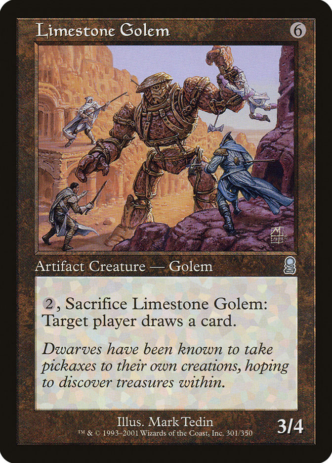 Limestone Golem [Odyssey] | Gate City Games LLC