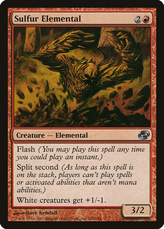 Sulfur Elemental [Planar Chaos] | Gate City Games LLC