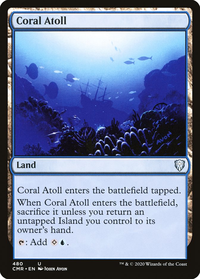 Coral Atoll [Commander Legends] | Gate City Games LLC