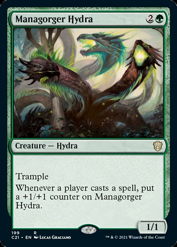 Managorger Hydra [Commander 2021] | Gate City Games LLC