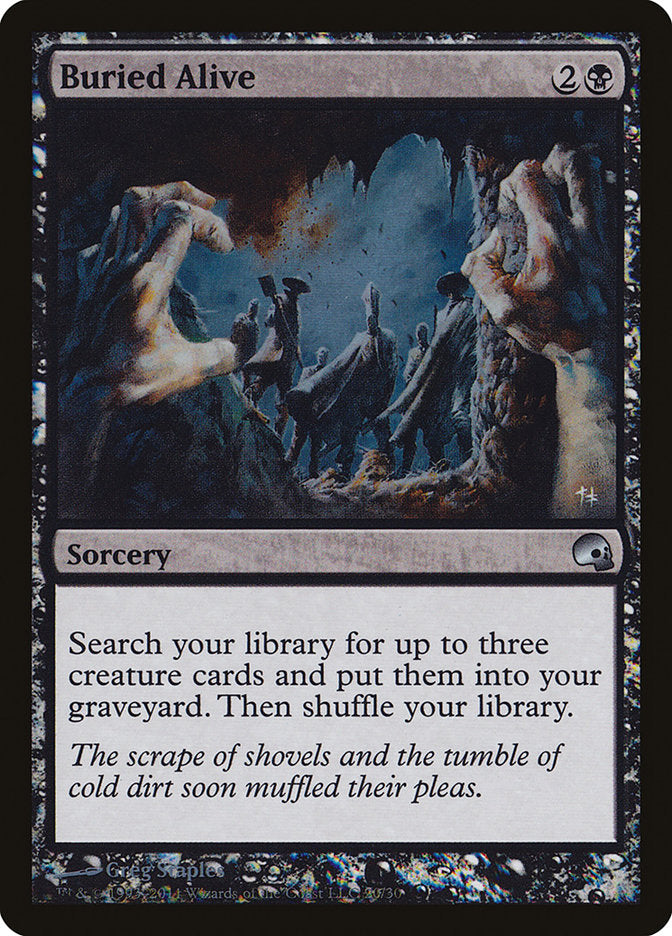 Buried Alive [Premium Deck Series: Graveborn] | Gate City Games LLC