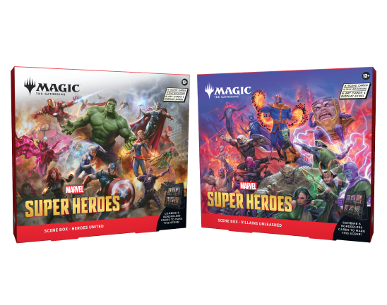 MTG x MARVEL Super Heroes Scene Box | Gate City Games LLC