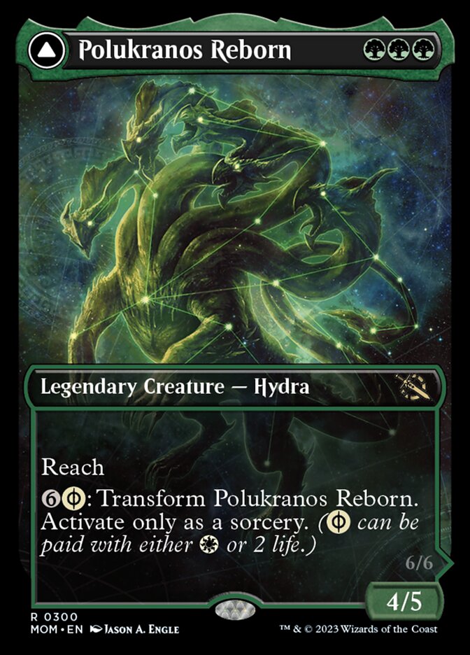 Polukranos Reborn // Polukranos, Engine of Ruin (Showcase Planar Booster Fun) [March of the Machine] | Gate City Games LLC