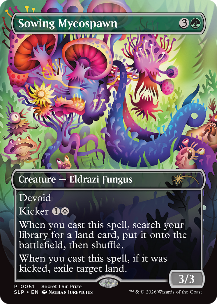 Sowing Mycospawn [Secret Lair Showdown] | Gate City Games LLC