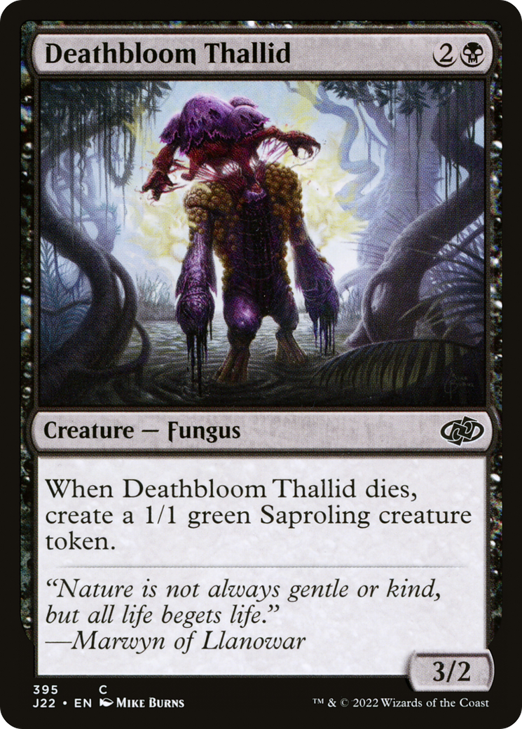 Deathbloom Thallid [Jumpstart 2022] | Gate City Games LLC