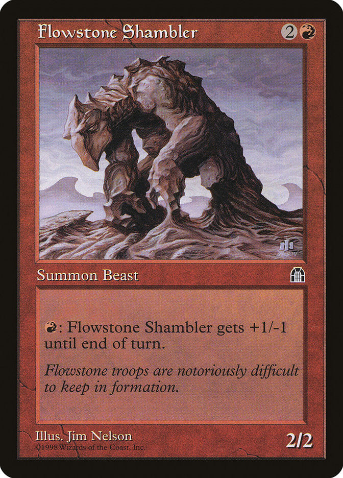 Flowstone Shambler [Stronghold] | Gate City Games LLC