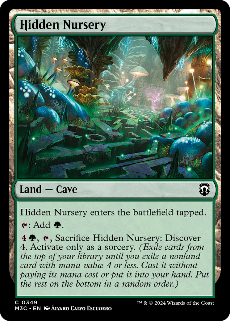 Hidden Nursery (Ripple Foil) [Modern Horizons 3 Commander] | Gate City Games LLC