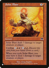 Solar Blast [The List Reprints] | Gate City Games LLC