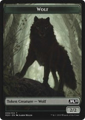Zombie // Wolf Double-Sided Token [Game Night 2019 Tokens] | Gate City Games LLC