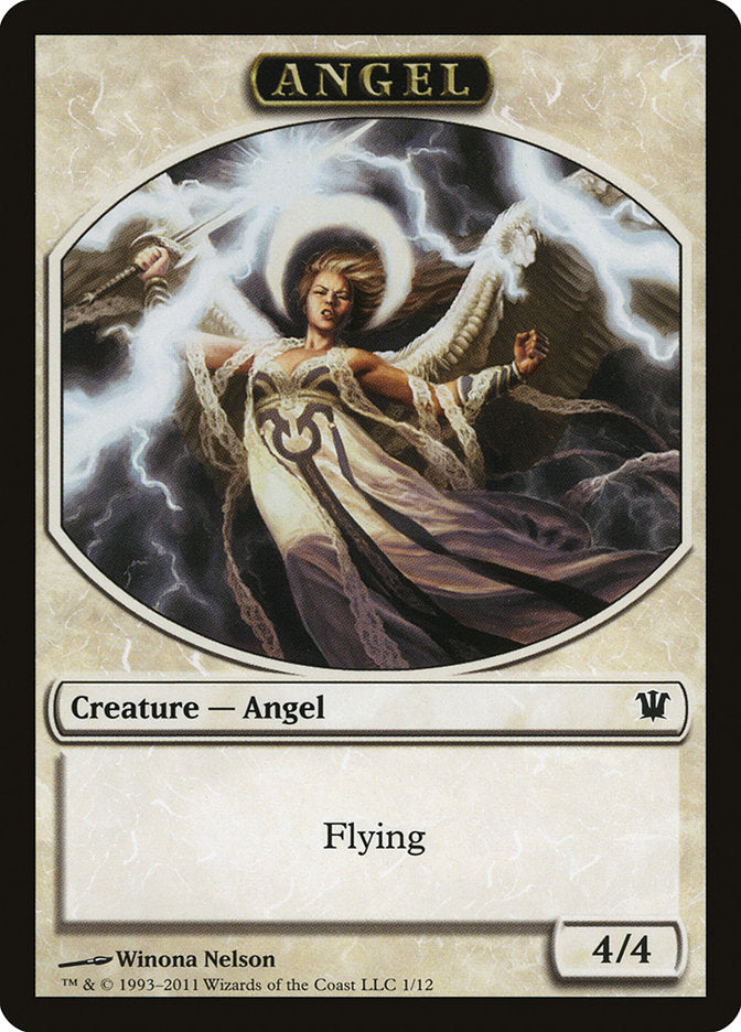 Angel Token [Innistrad Tokens] | Gate City Games LLC