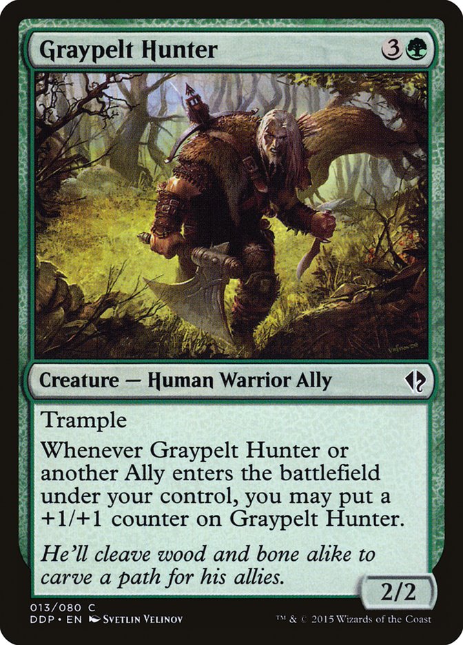 Graypelt Hunter [Duel Decks: Zendikar vs. Eldrazi] | Gate City Games LLC