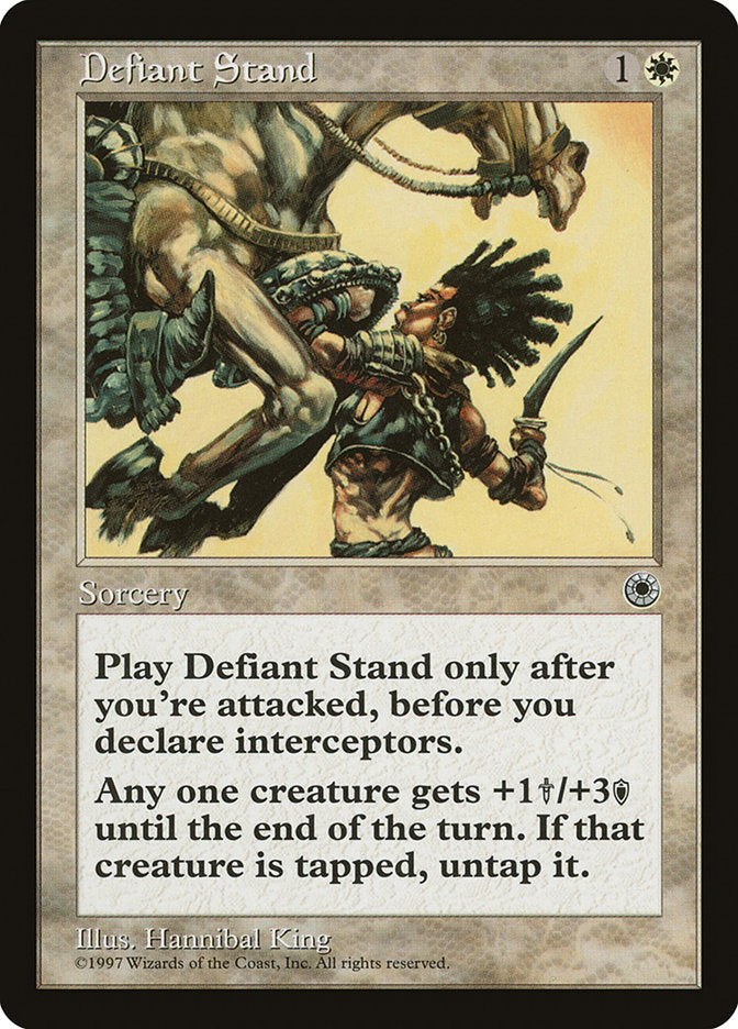 Defiant Stand [Portal] | Gate City Games LLC