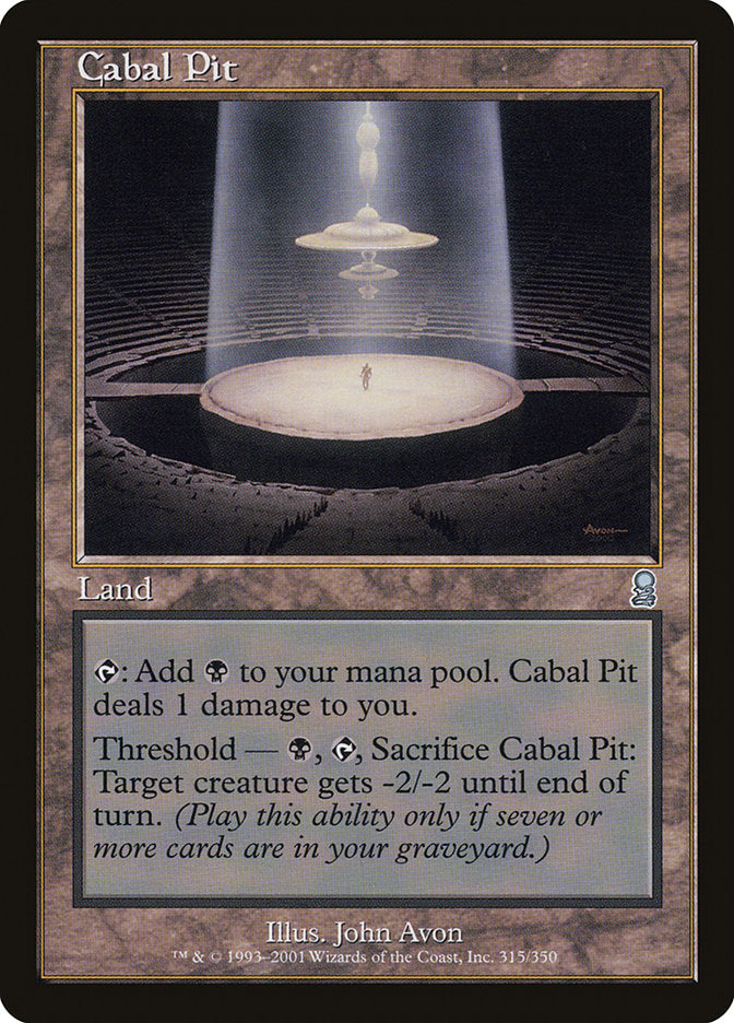 Cabal Pit [Odyssey] | Gate City Games LLC