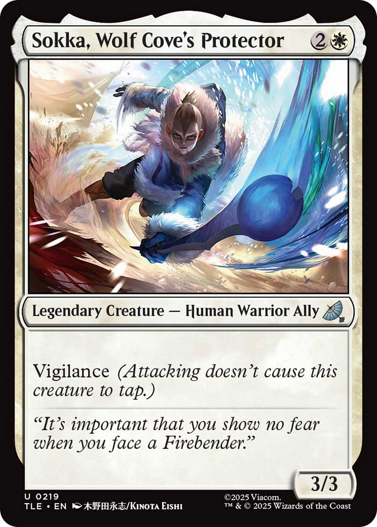 Sokka, Wolf Cove's Protector [Avatar: The Last Airbender: Eternal-Legal] | Gate City Games LLC
