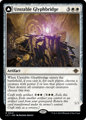 Unstable Glyphbridge // Sandswirl Wanderglyph [The Lost Caverns of Ixalan] | Gate City Games LLC