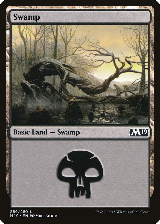 Swamp (269) [Core Set 2019] | Gate City Games LLC