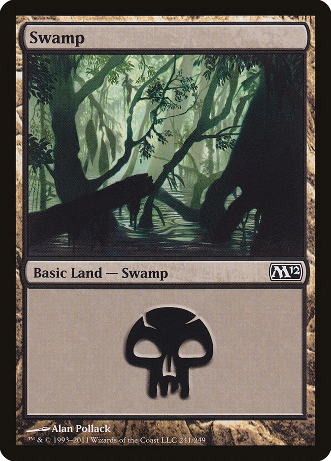 Swamp (241) [Magic 2012] | Gate City Games LLC