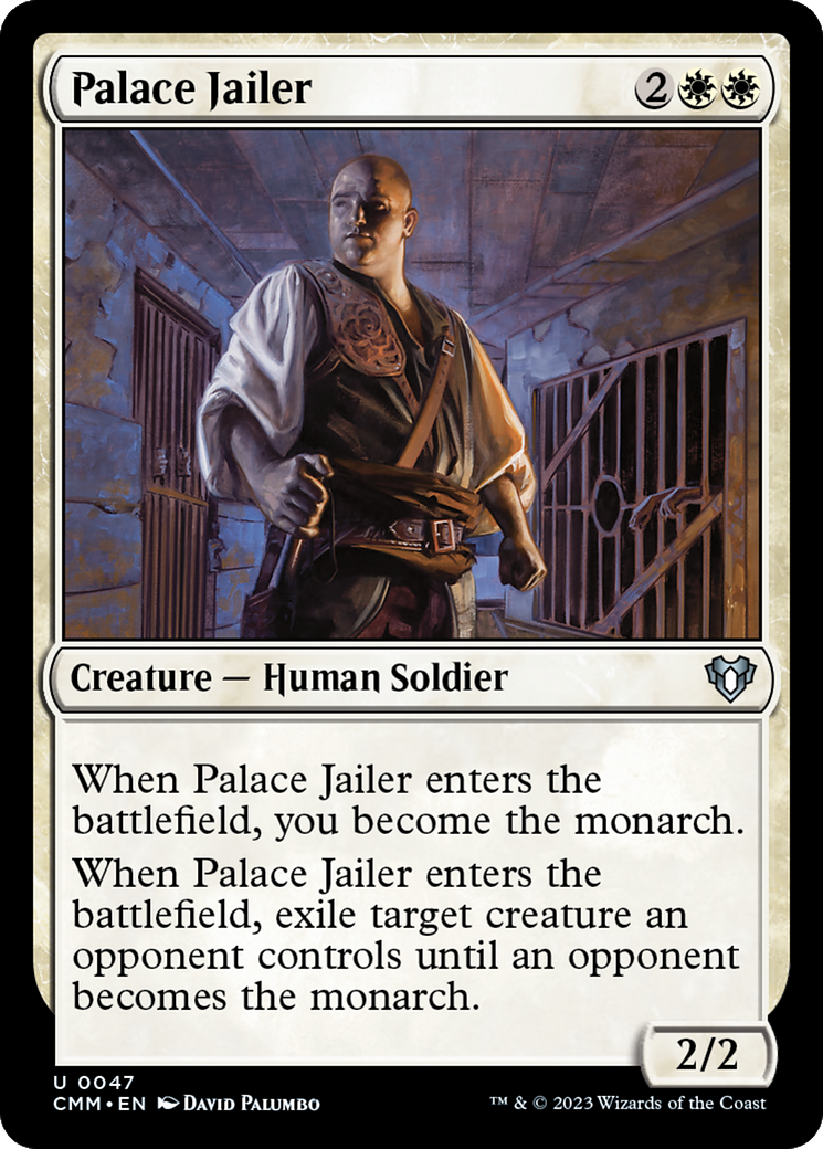 Palace Jailer [Commander Masters] | Gate City Games LLC