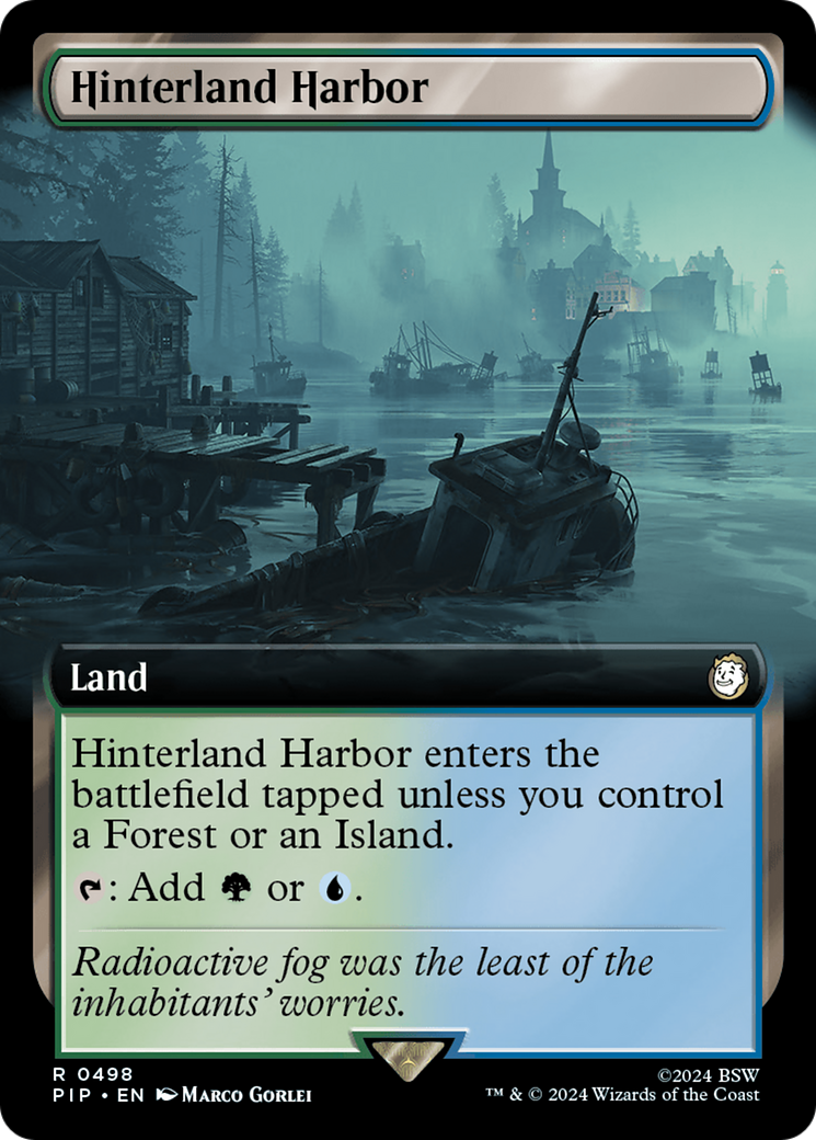 Hinterland Harbor (Extended Art) [Fallout] | Gate City Games LLC