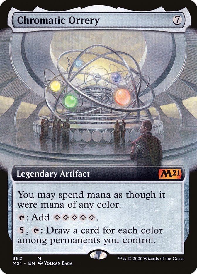 Chromatic Orrery (Extended Art) [Core Set 2021] | Gate City Games LLC
