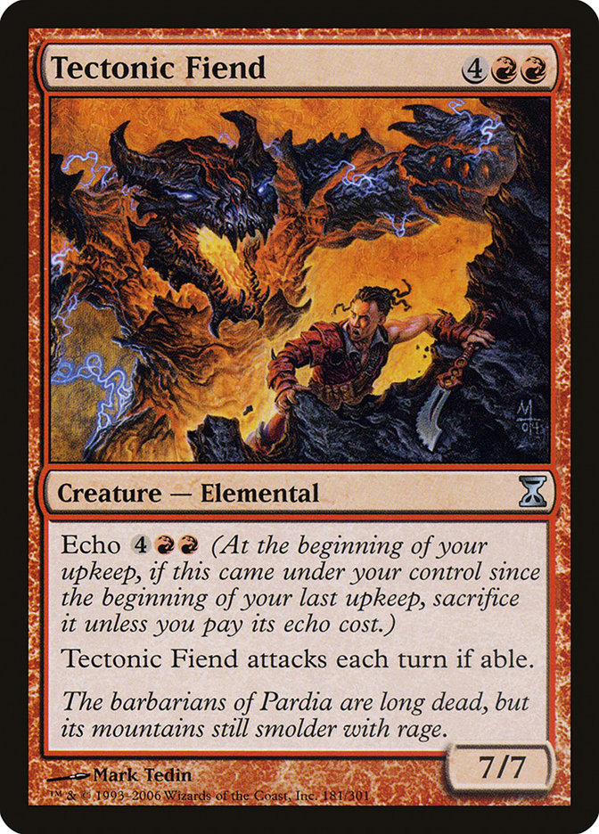 Tectonic Fiend [Time Spiral] | Gate City Games LLC