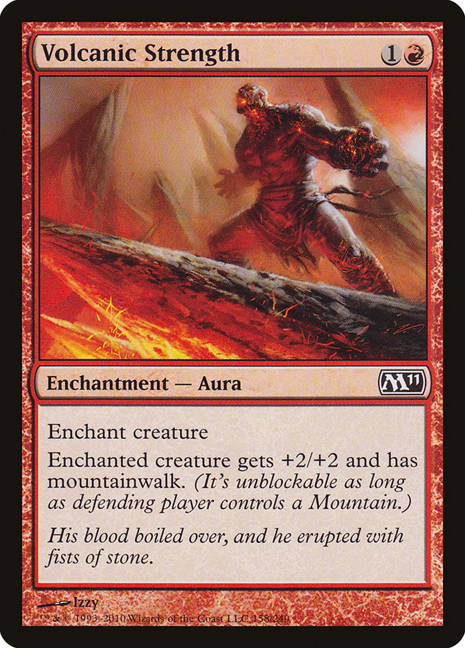 Volcanic Strength [Magic 2011] | Gate City Games LLC