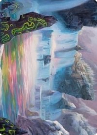Glittering Frost Art Card [Kaldheim Art Series] | Gate City Games LLC
