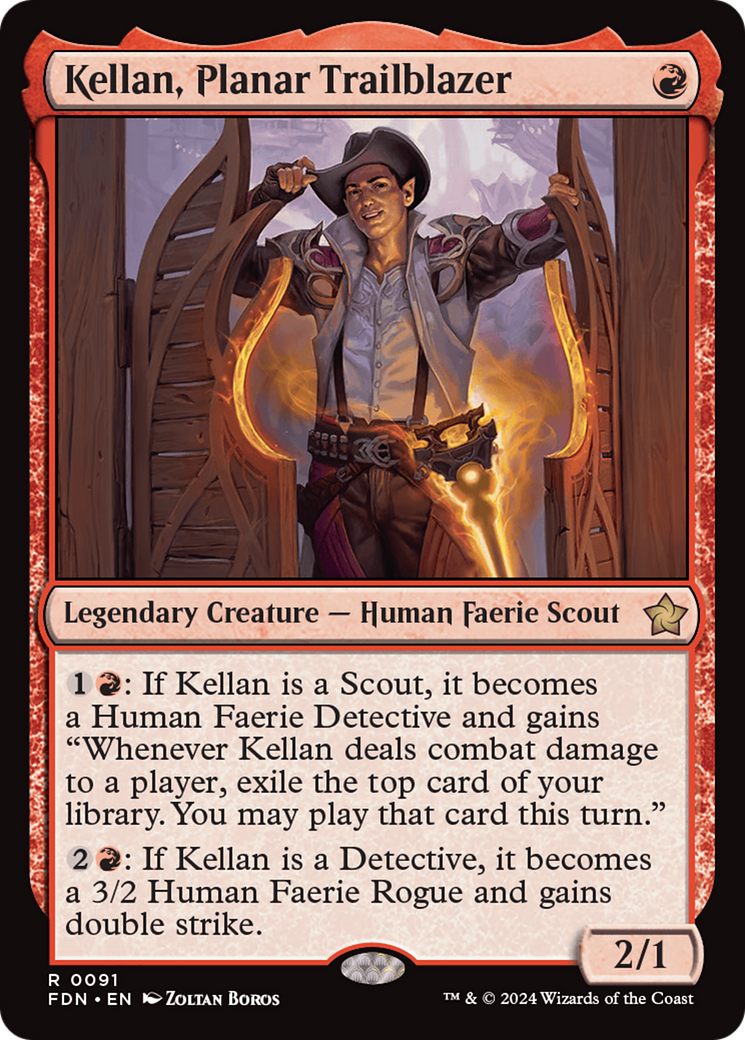 Kellan, Planar Trailblazer [Foundations] | Gate City Games LLC