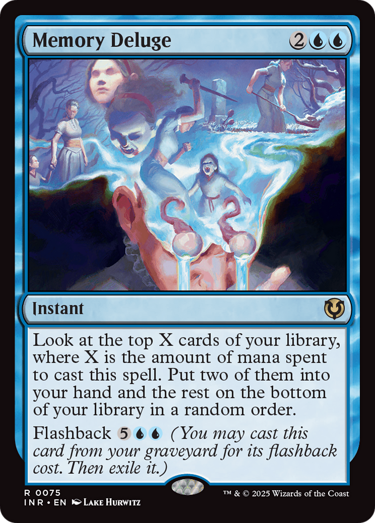 Memory Deluge [Innistrad Remastered] | Gate City Games LLC