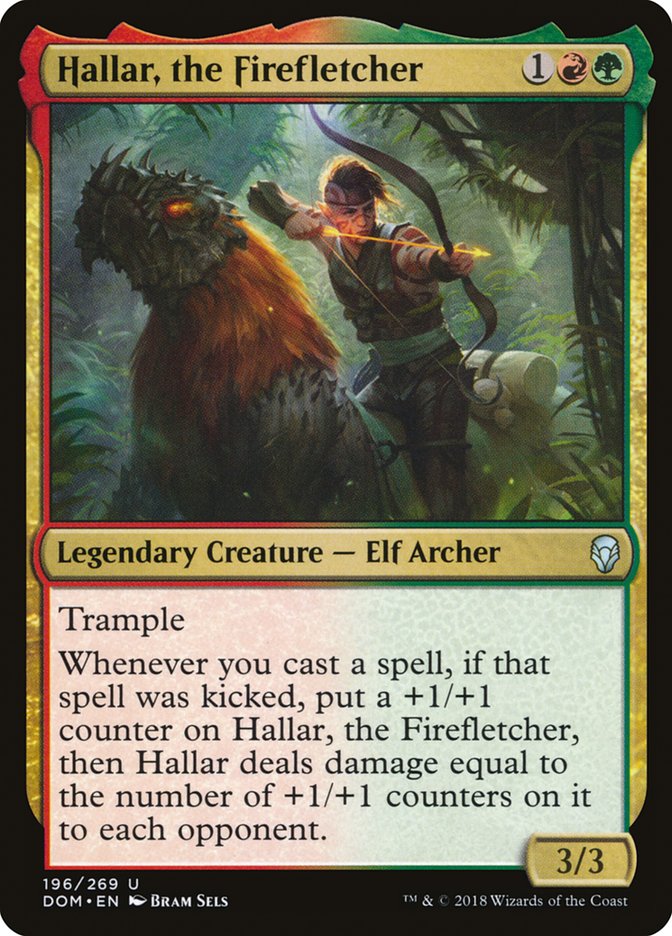 Hallar, the Firefletcher [Dominaria] | Gate City Games LLC