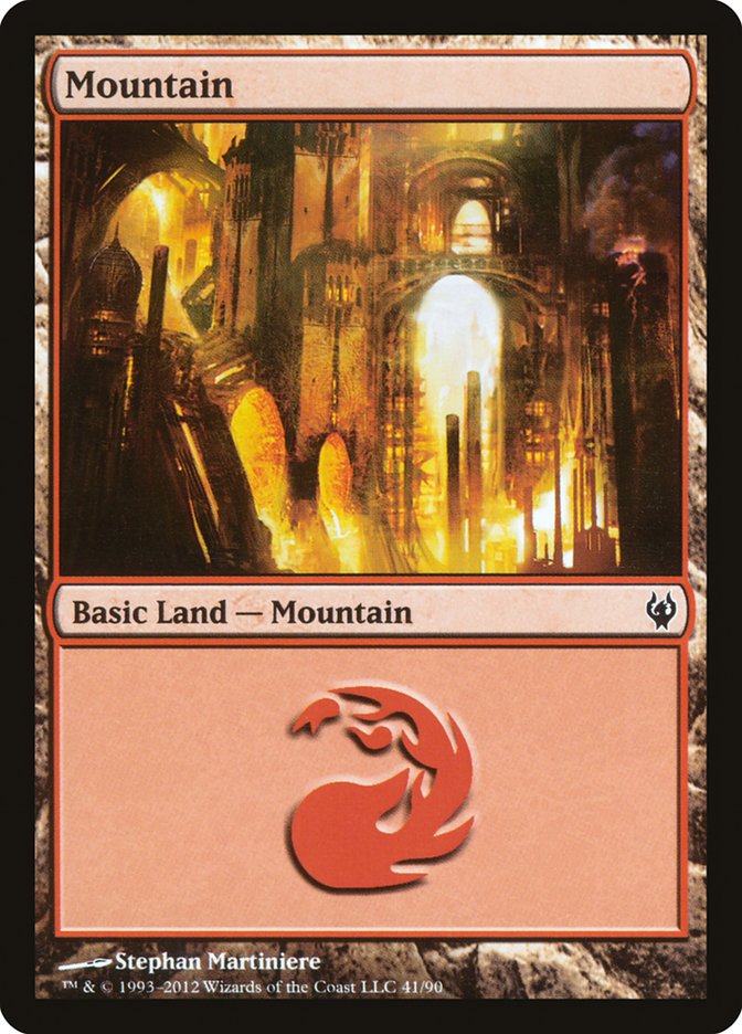 Mountain (41) [Duel Decks: Izzet vs. Golgari] | Gate City Games LLC