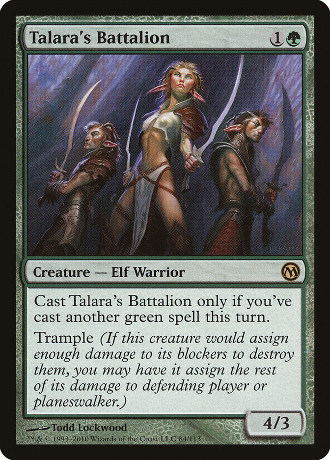 Talara's Battalion [Duels of the Planeswalkers] | Gate City Games LLC