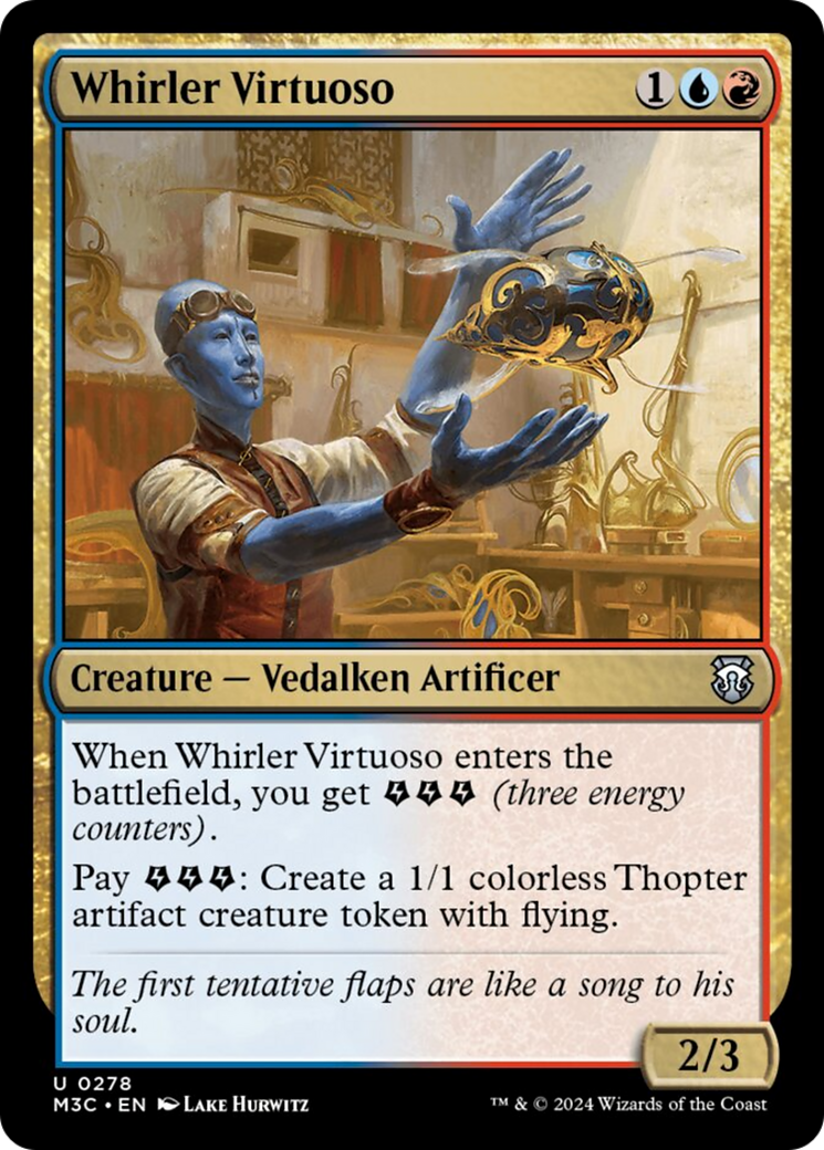 Whirler Virtuoso [Modern Horizons 3 Commander] | Gate City Games LLC