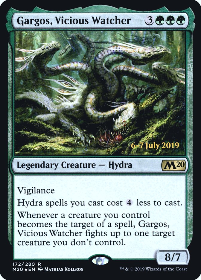 Gargos, Vicious Watcher [Core Set 2020 Prerelease Promos] | Gate City Games LLC