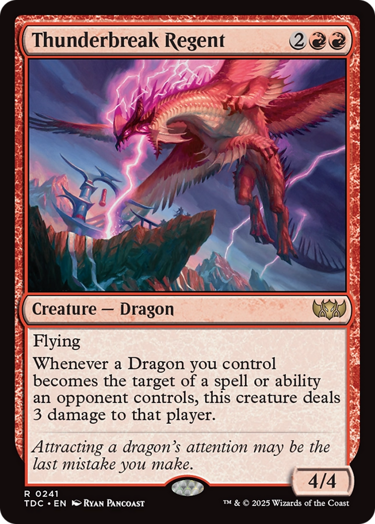 Thunderbreak Regent [Tarkir: Dragonstorm Commander] | Gate City Games LLC