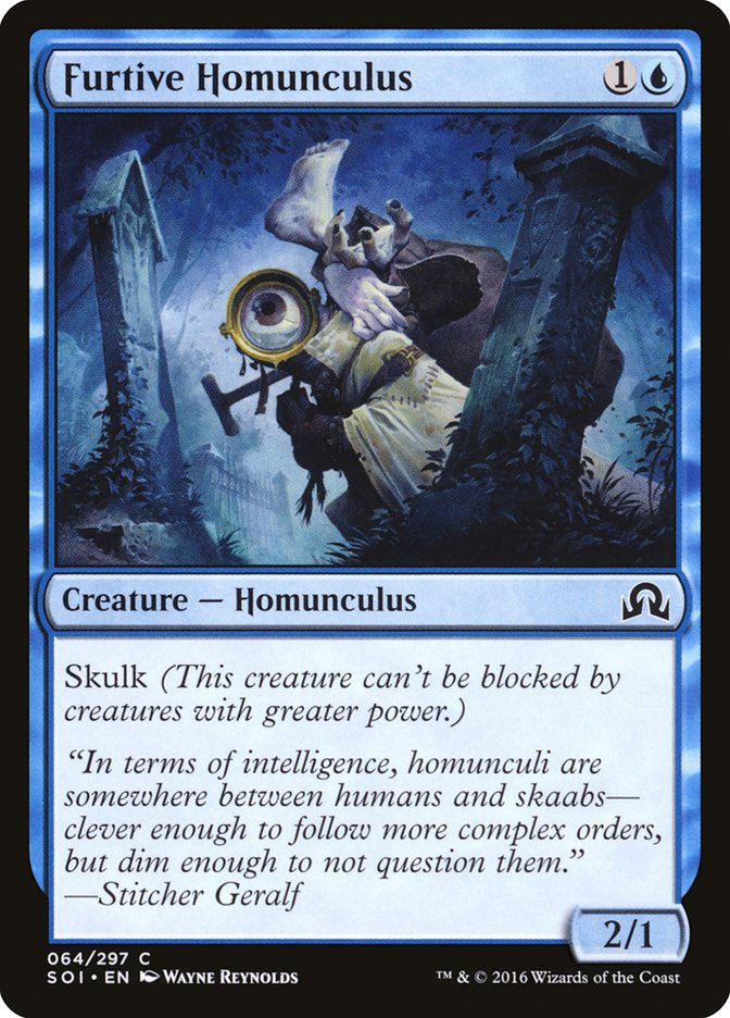 Furtive Homunculus [Shadows over Innistrad] | Gate City Games LLC