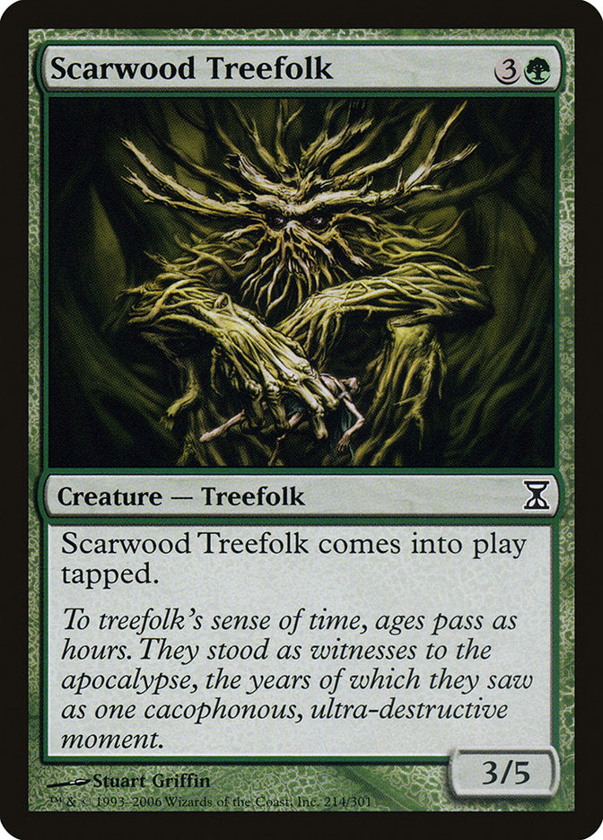 Scarwood Treefolk [Time Spiral] | Gate City Games LLC