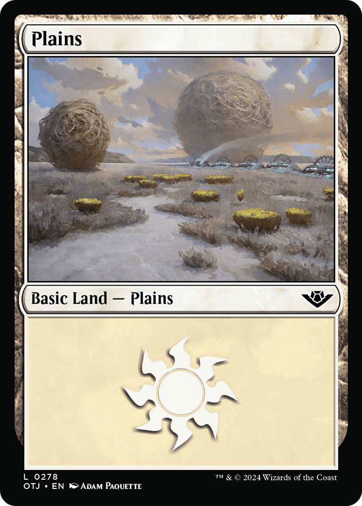 Plains (0278) [Outlaws of Thunder Junction] | Gate City Games LLC
