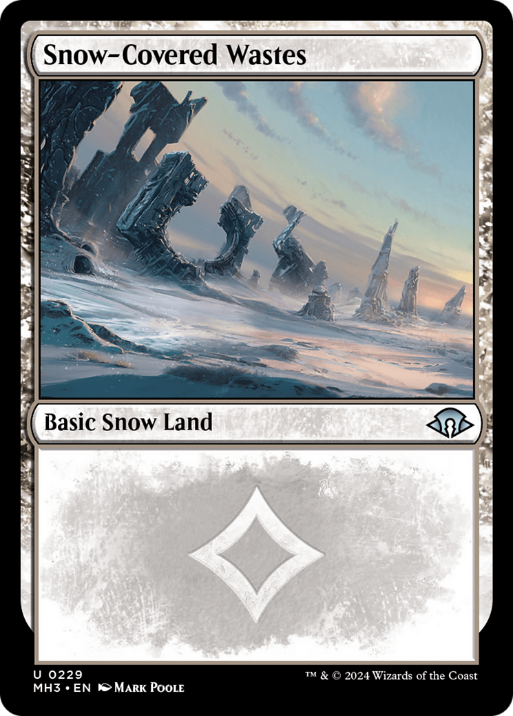 Snow-Covered Wastes (0229) [Modern Horizons 3] | Gate City Games LLC