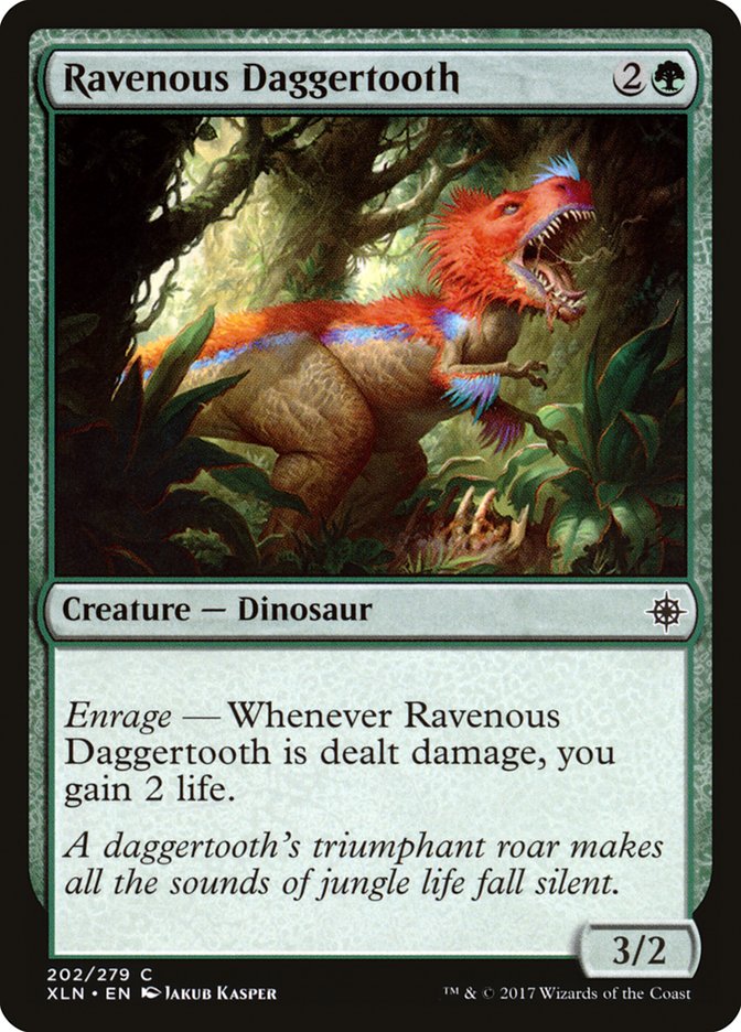 Ravenous Daggertooth [Ixalan] | Gate City Games LLC