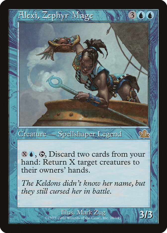 Alexi, Zephyr Mage [Prophecy] | Gate City Games LLC