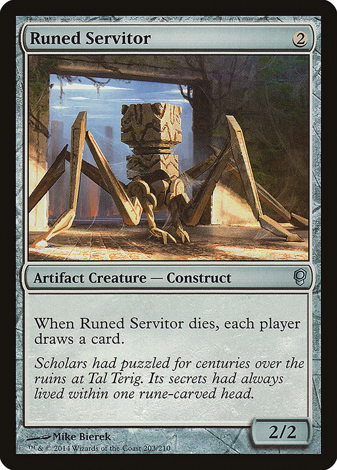 Runed Servitor [Conspiracy] | Gate City Games LLC