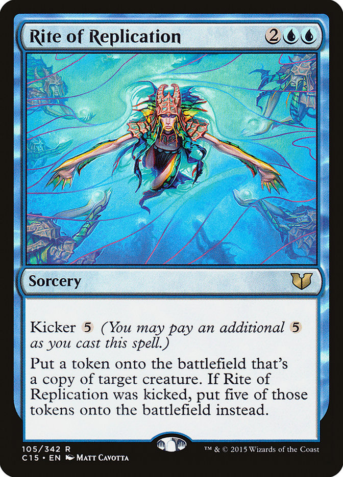 Rite of Replication [Commander 2015] | Gate City Games LLC